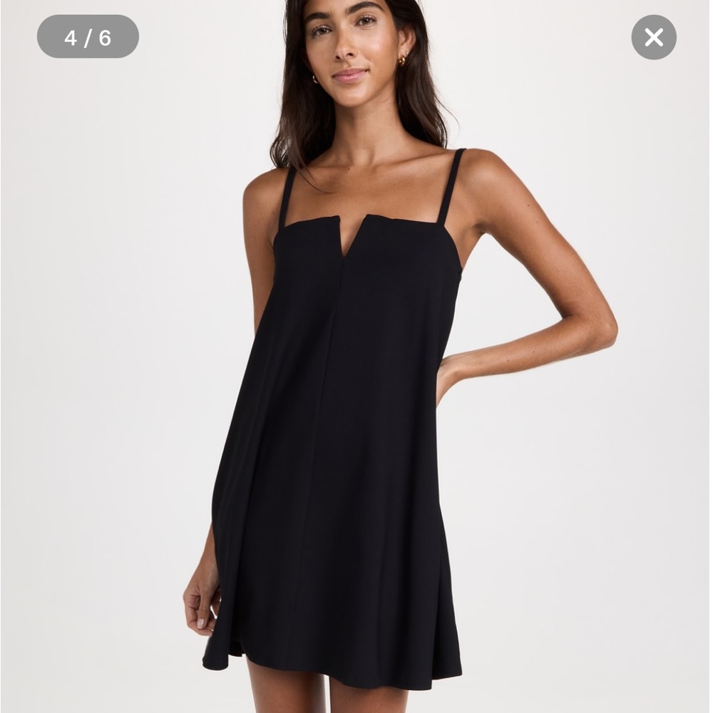 NWOT Susana Monaco Flared V-wire Tank Dress
